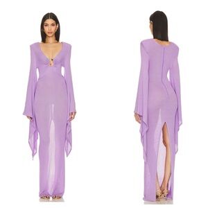 NWT Bronx and Banco Talia Dress US 6 Elevated Knit Summer Escapes Statement Midi